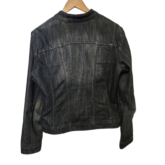 GUESS Originals Moto Zip-Up Jacket - Picture 4 of 6